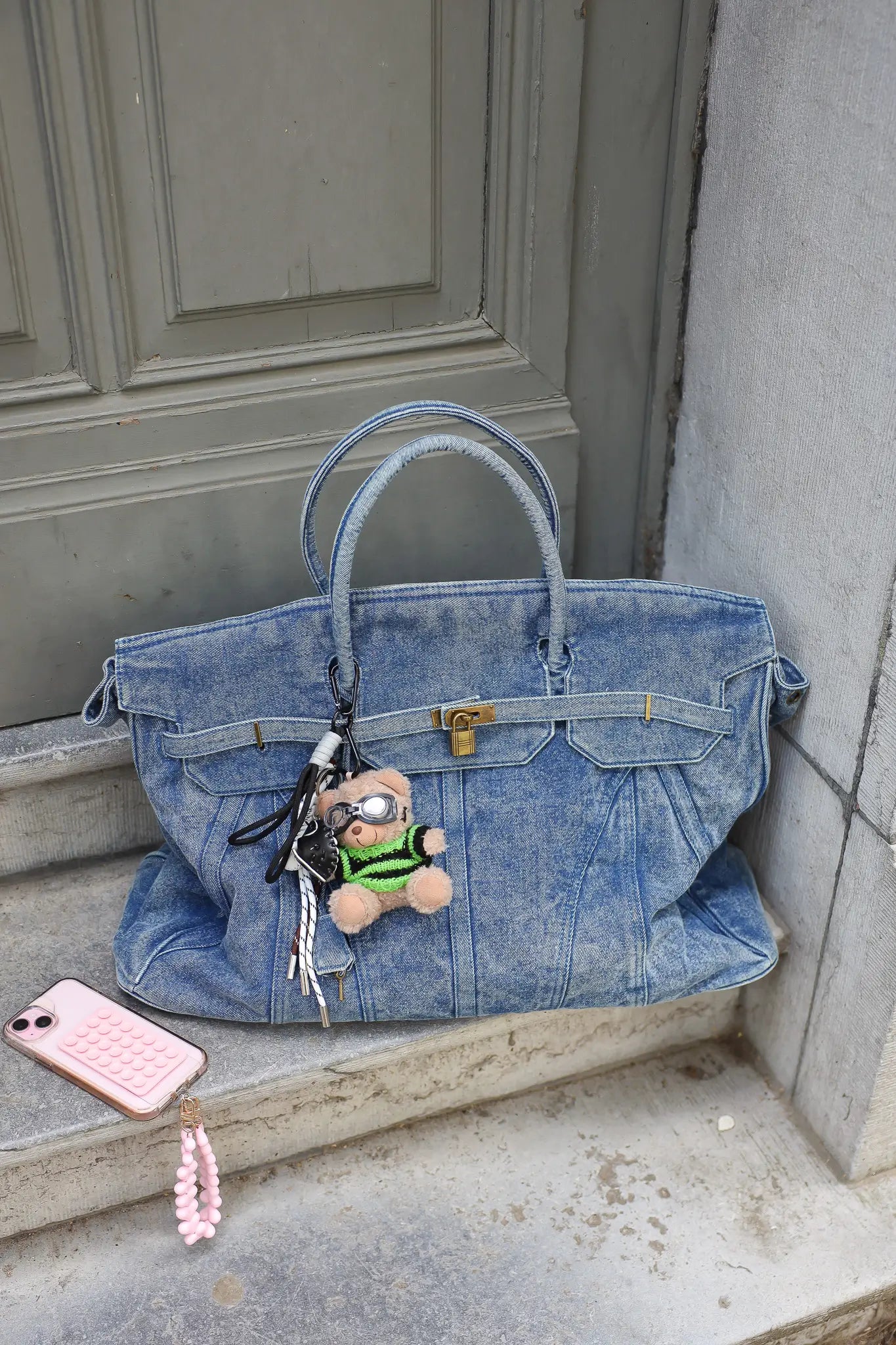 Tasje Handtas Blauw Michael Kors Handtas Blauw Michael Kors