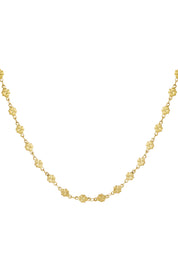 ketting hangertjes goud yehwang ladylike fashion stainless steel waterproof ketting