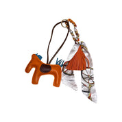 Sleutelhanger Paardje Sjaal Oranje