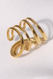Ring Spiral Goud