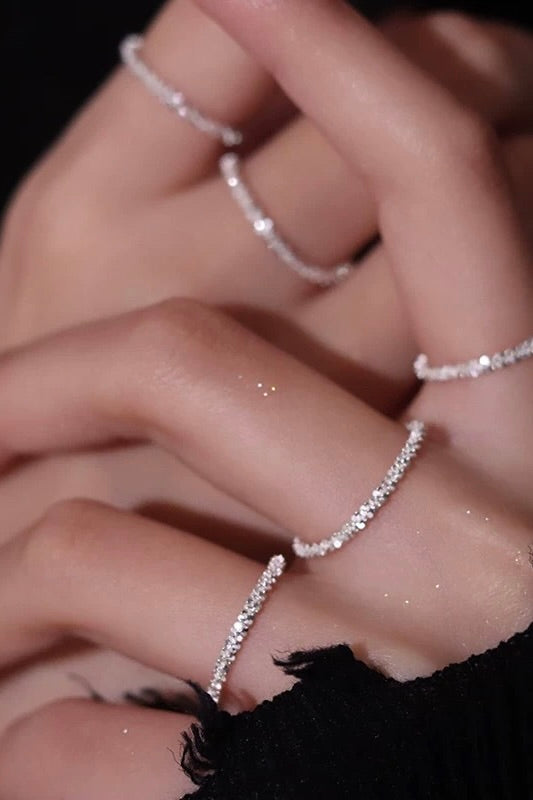 Ring Sparkling Zilver
