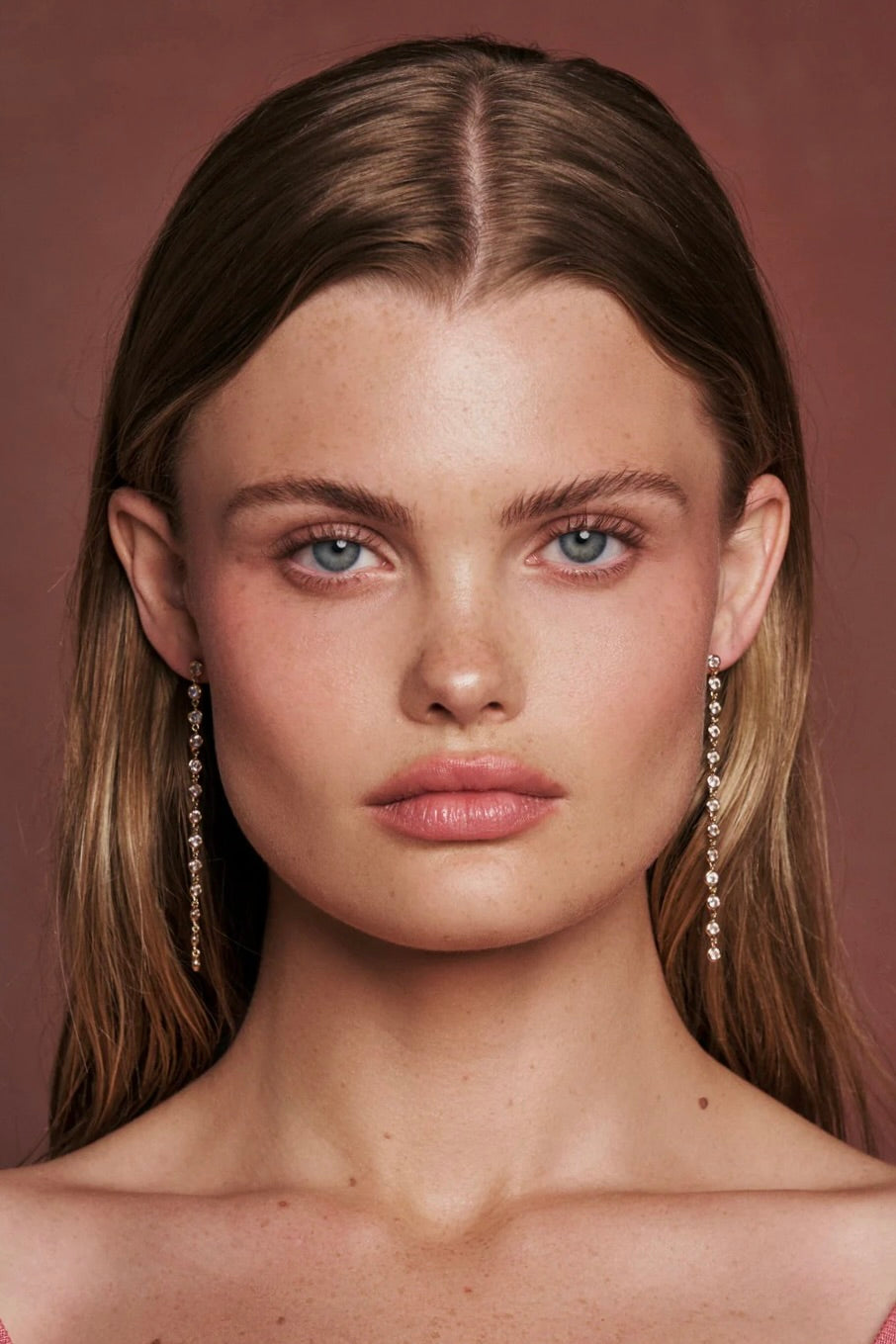Oorbellen Hangende Diamantjes Goud