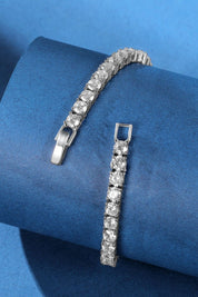 Tennis Armband Zilver