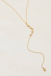 Ketting Line Drop Goud