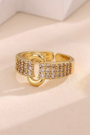 Ring Halo Sparkle Goud