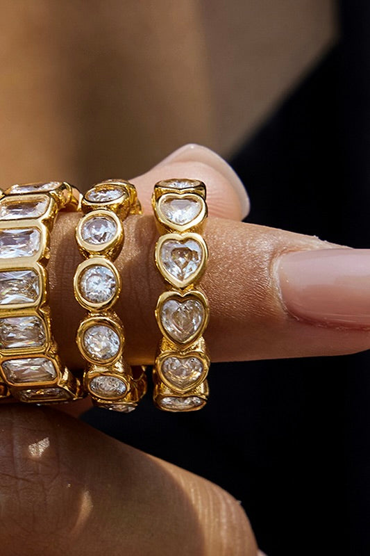 Ring Heart Eternity Goud