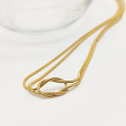 Ketting Knoop Goud