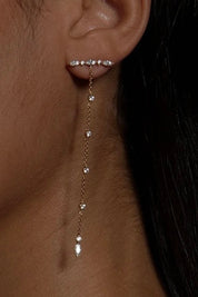 Oorbellen Sparkle Drop Goud