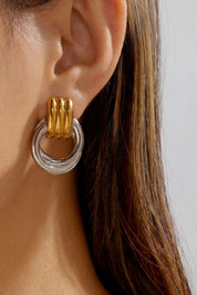 Oorbellen Sienna Duo Goud/Zilver