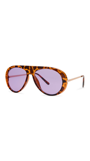 Zonnebril Loua Bruin Tortoise