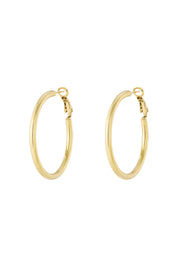 Oorbellen Eenvoudige Hoops Goud 5cm