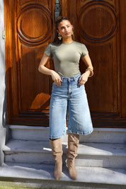T-Shirt Soft Seamless Khaki