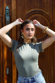 T-Shirt Soft Seamless Khaki