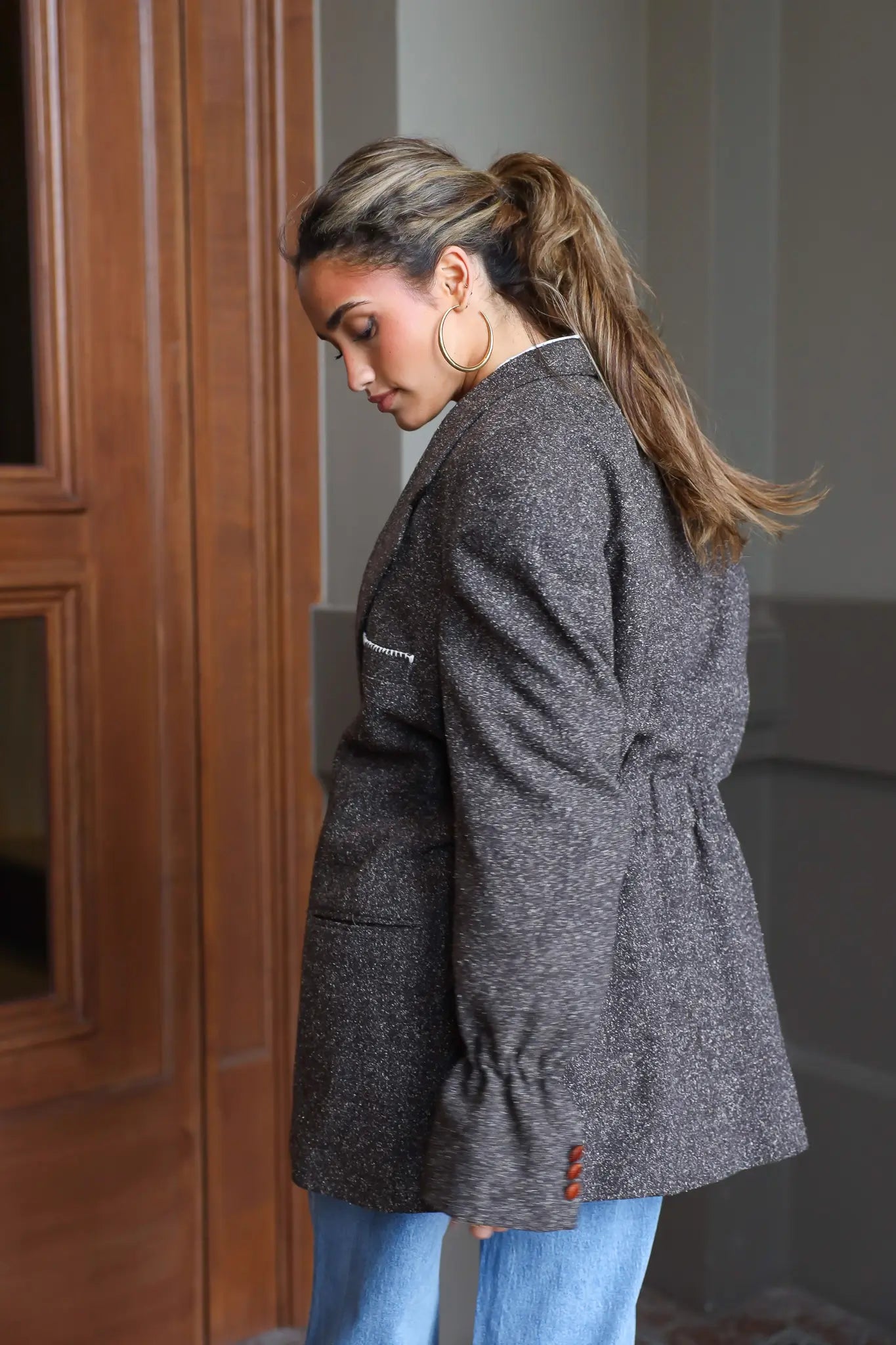 Atelier Series Reworked Blazer Bruin