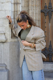 Atelier Series Reworked Blazer Ruit Camel