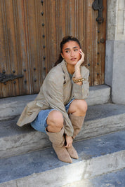 Atelier Series Reworked Blazer Ruit Camel