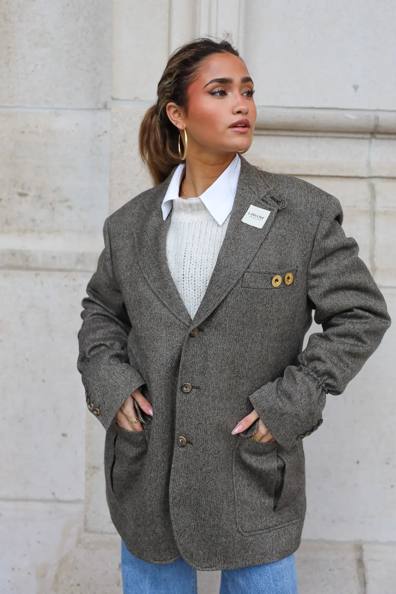 Atelier Series Reworked Blazer Bruin