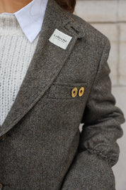 Atelier Series Reworked Blazer Bruin