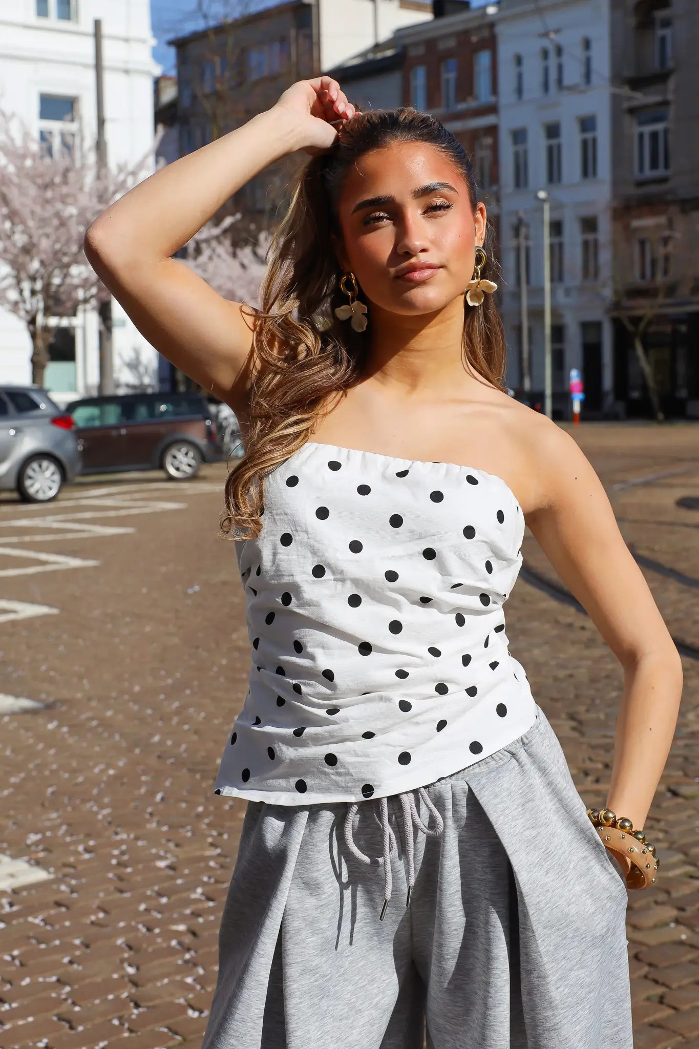 Polka Dot Top Wit