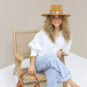 Leren Boho Tas Bruin