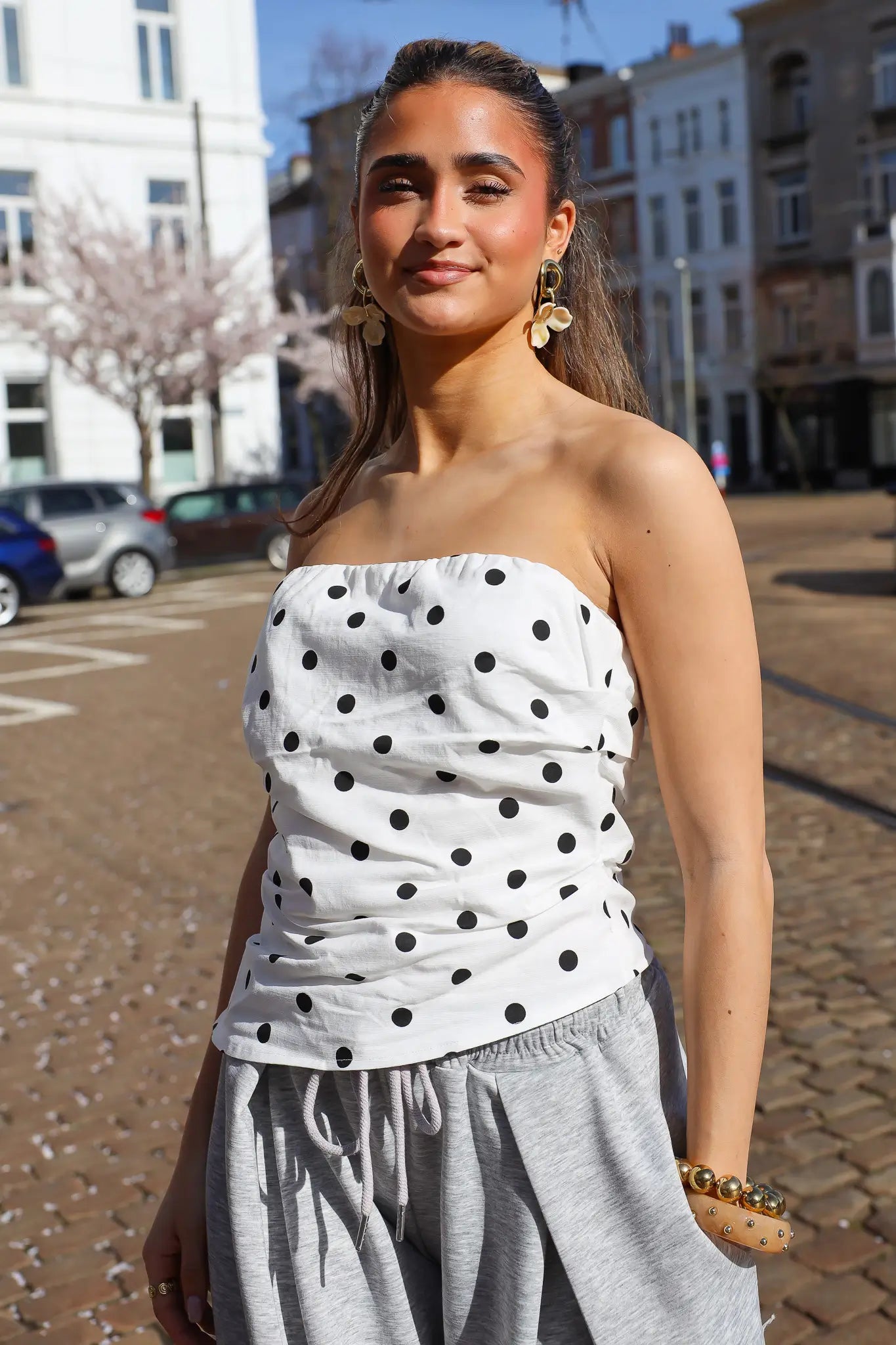 Polka Dot Top Wit