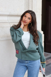 Atelier Series Reworked Blazer Groen