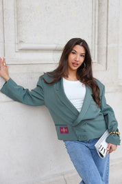 Atelier Series Reworked Blazer Groen