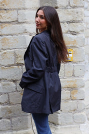 Atelier Series Reworked Blazer Gestreept Grijs