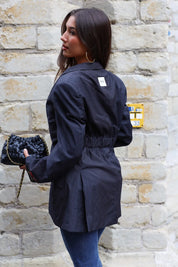 Atelier Series Reworked Blazer Gestreept Grijs