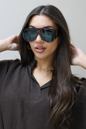 Zonnebril Liv Bruin Tortoise