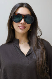 Zonnebril Liv Bruin Tortoise