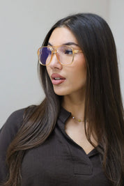 Bril Blue Light Beige