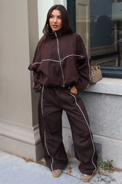 Windbreaker Donker Bruin