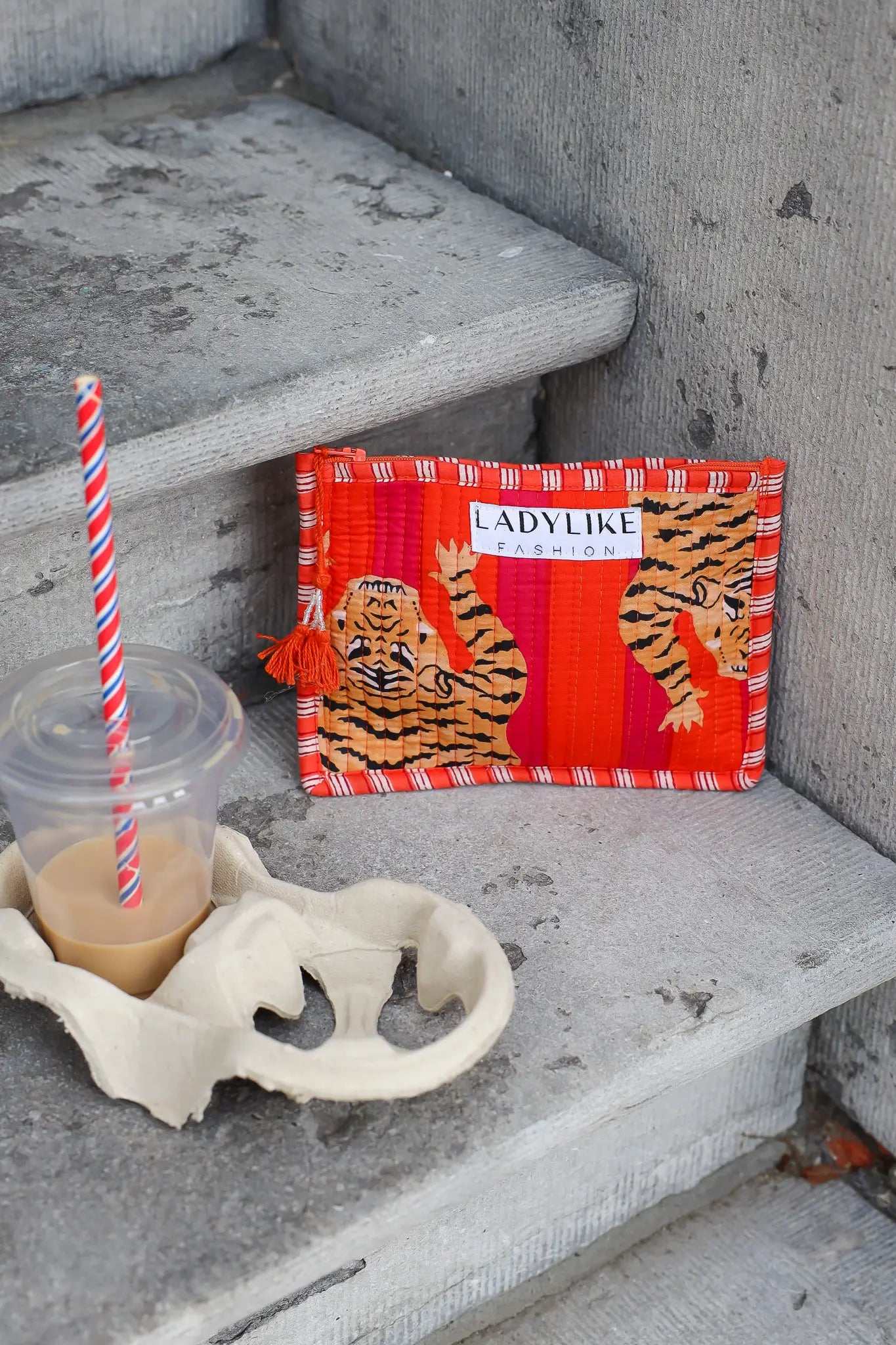 Portemonnee Tijger Oranje