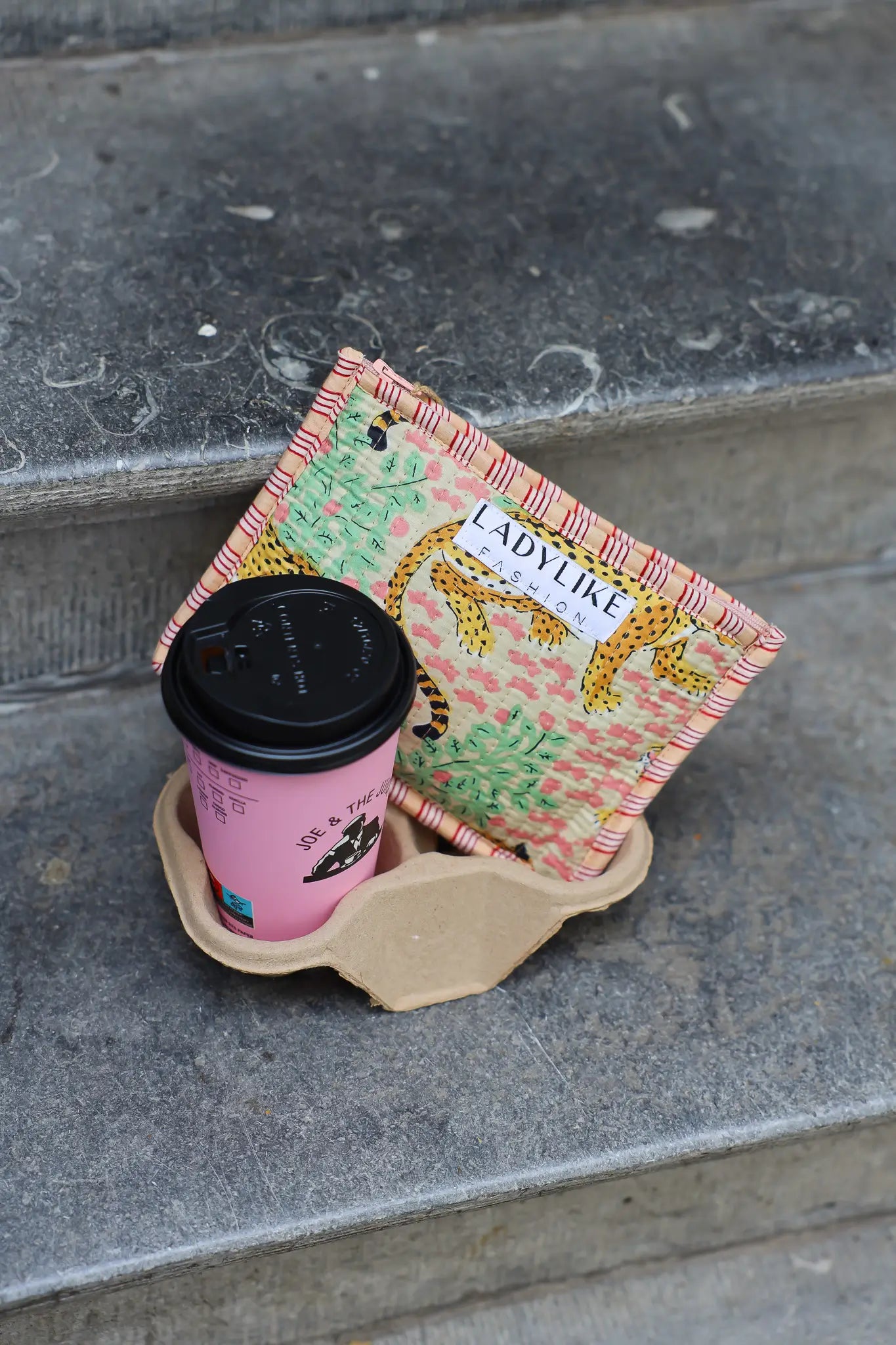 Portemonnee Tijger Beige