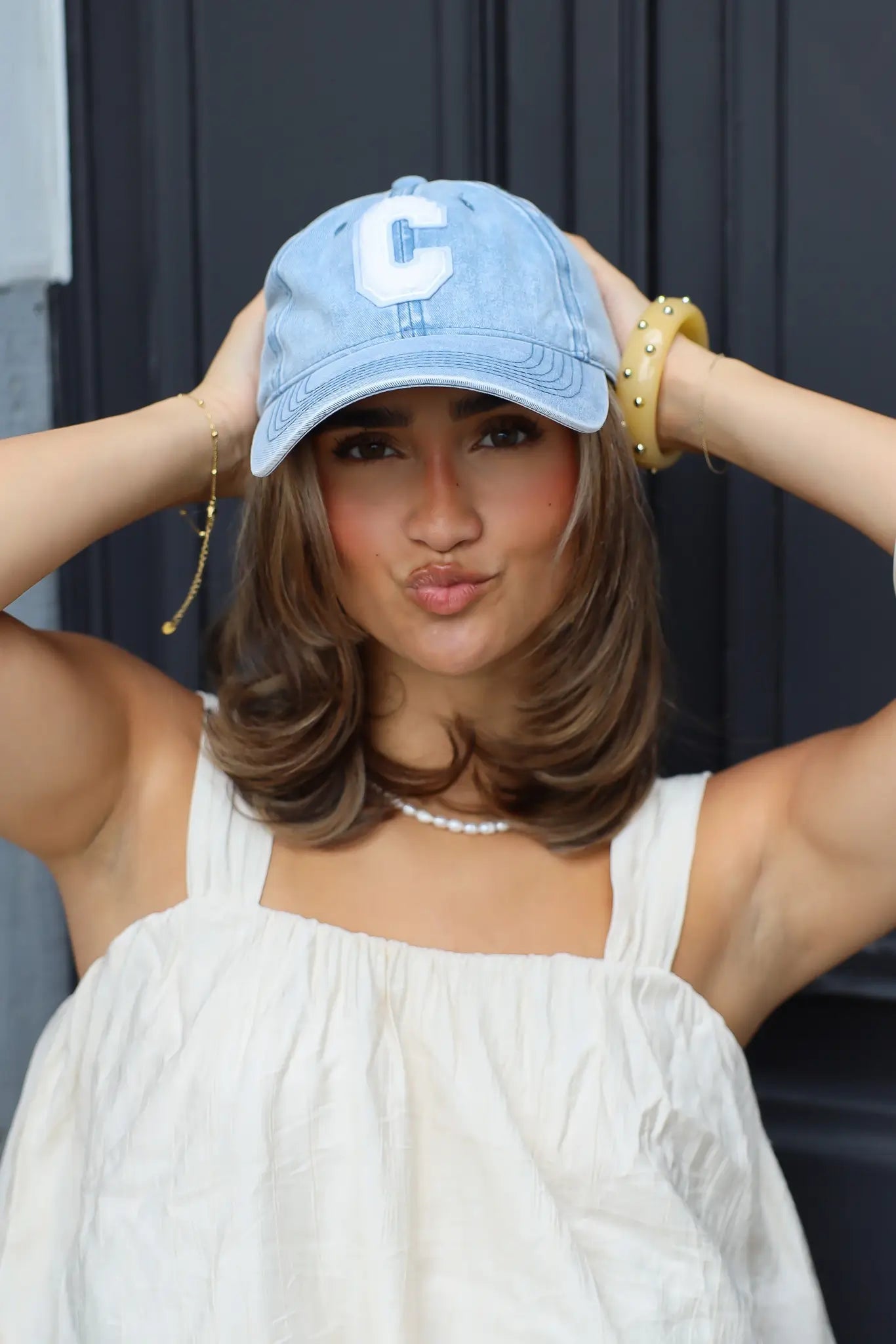 Pet C Denim Blauw