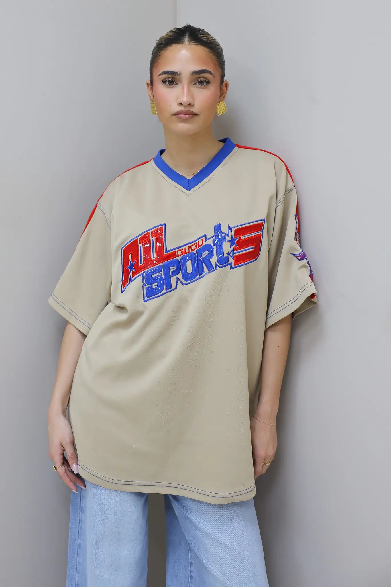 Vintage Sport Shirt Beige