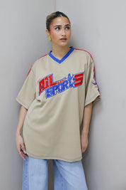 Vintage Sport Shirt Beige