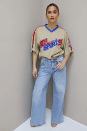 Vintage Sport Shirt Beige