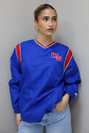 Vintage Jersey Long Sleeve Blauw
