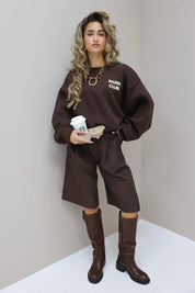 Sweater Paris Club Bruin