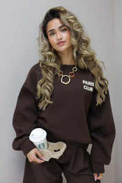 Sweater Paris Club Bruin