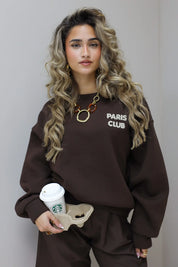Sweater Paris Club Bruin