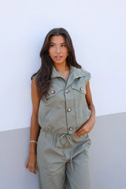 Utility Gilet Khaki