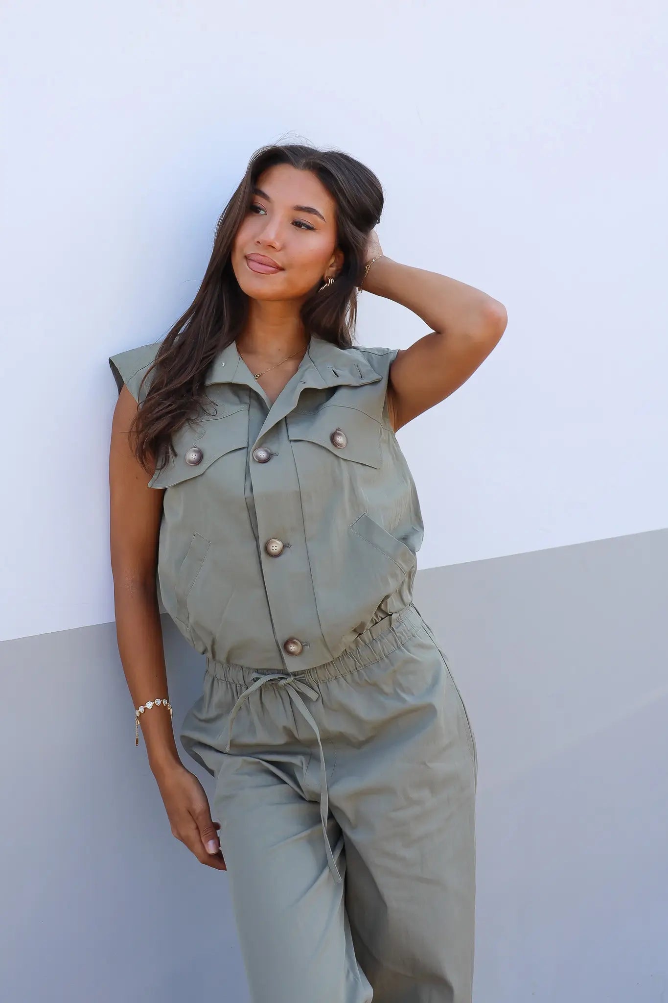 Utility Gilet Khaki