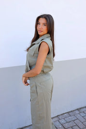 Utility Gilet Khaki