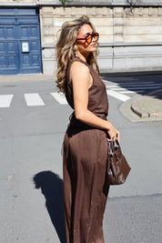 Top Overslag Donker Bruin