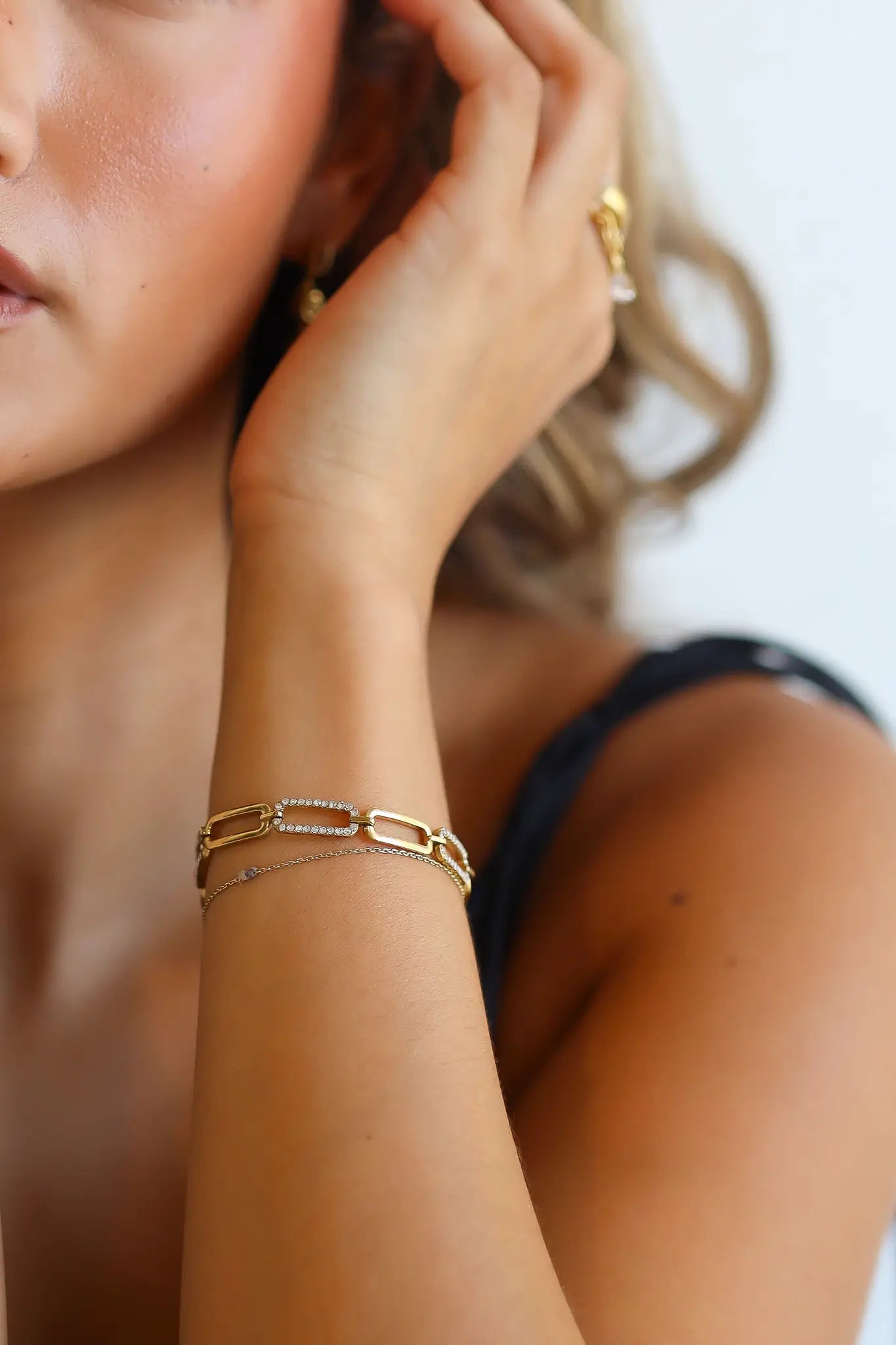 Armband Avery Link Goud