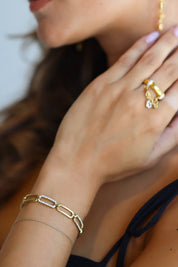 Armband Avery Link Goud