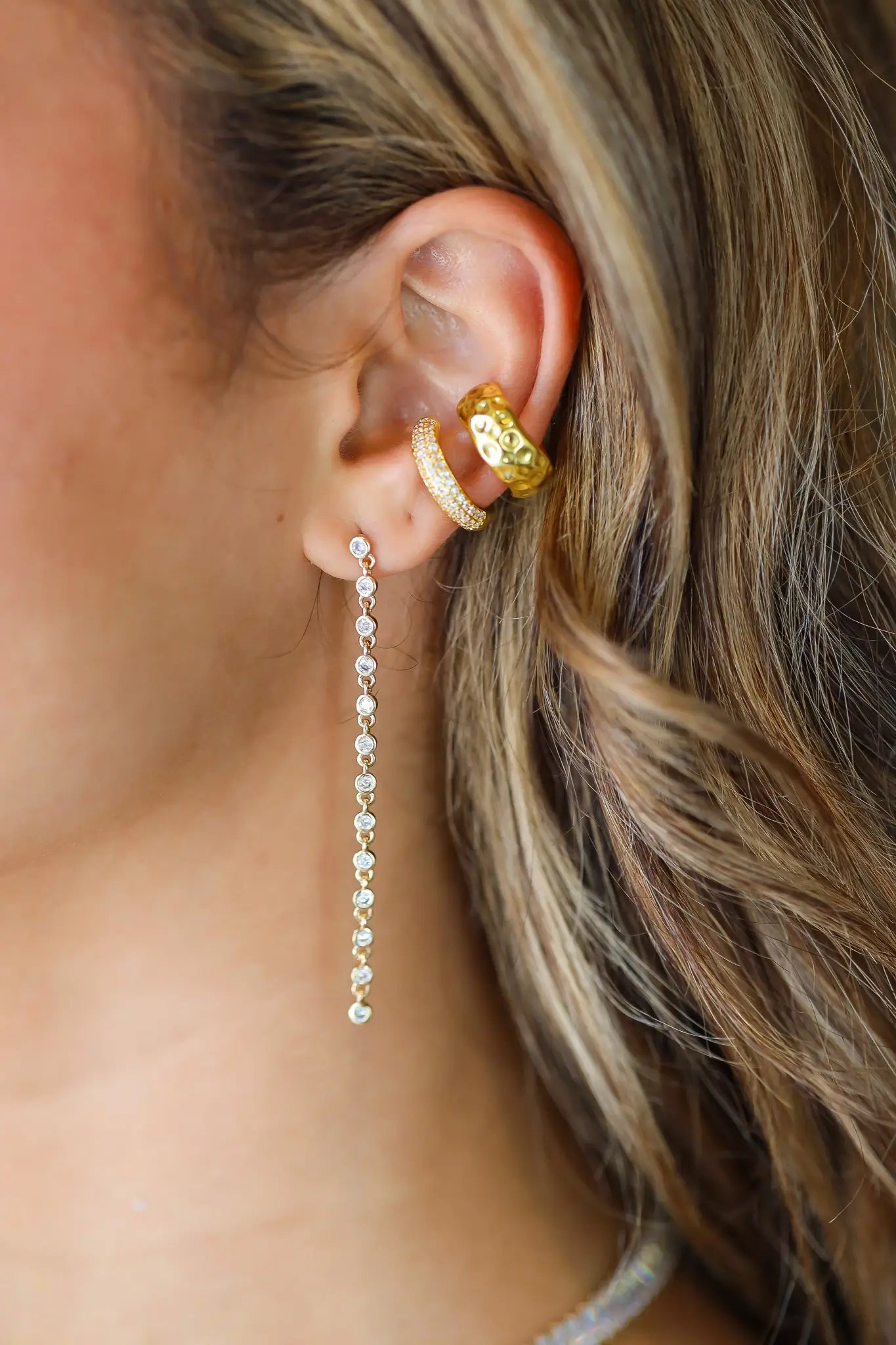 Earcuff Riviera Goud